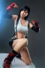 Perfect Final Fantasy VII Silicone Sex Doll Tifa 168cm Ver.2 (Free Doll Same Clothes)
