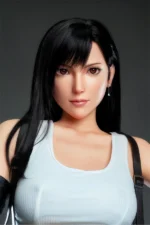 Perfect Final Fantasy VII Silicone Sex Doll Tifa 168cm Ver.2 (Free Doll Same Clothes)