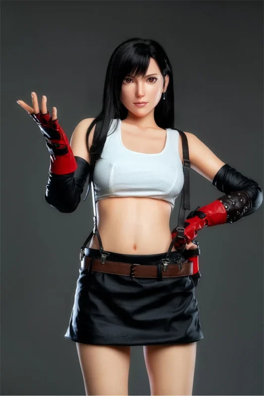Perfect Final Fantasy VII Silicone Sex Doll Tifa 168cm Ver.2 (Free Doll Same Clothes)