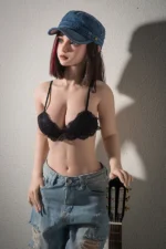 Real Life Asian Guitarist Sex Doll Rosa 152cm