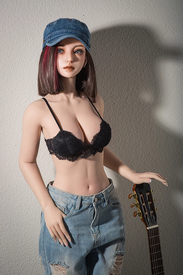 Real Life Asian Guitarist Sex Doll Rosa 152cm Real Life Asian Guitarist Sex Doll Rosa 152cm