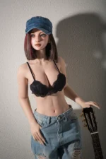 Real Life Asian Guitarist Sex Doll Rosa 152cm