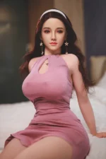 Real Life Chinese Big Tits Lady Sex Doll Rena 157cm