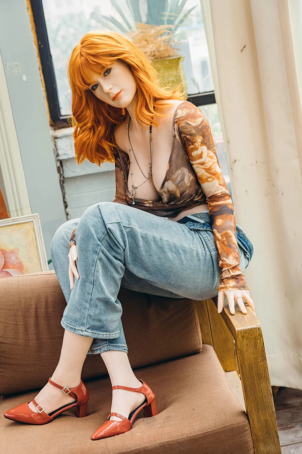Real Life Lifelike Redhead Big Boobs European Sex Doll Lea 172cm Real Life Lifelike Redhead Big Boobs European Sex Doll Lea 172cm