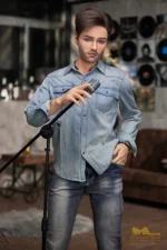 Real Life Realistic Celebrity Male Singer Sex Doll Armando 170cm