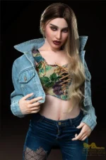 Realistic Chubby Mid Boob Sex Doll Ginny 168cm