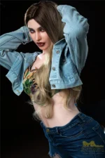 Realistic Chubby Mid Boob Sex Doll Ginny 168cm