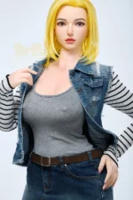 Realistic Japanese Anime Character Sex Doll Android 18 159cm
