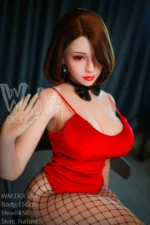 Sexy Dress Cosplay Big Boobs Sex Doll Mavis 156cm