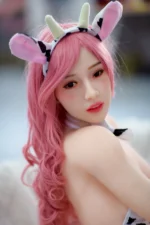 Small Breasted Pink Hair Sex Doll Helen 165cm