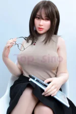 Top Sino Silicone Japanese Sexy Teacher Sex Doll Miting 165cm