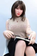 Top Sino Silicone Japanese Sexy Teacher Sex Doll Miting 165cm