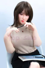 Top Sino Silicone Japanese Sexy Teacher Sex Doll Miting 165cm