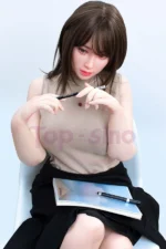 Top Sino Silicone Japanese Sexy Teacher Sex Doll Miting 165cm