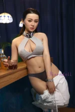 Yearndoll Silicone Sex Doll Leora 165cm, With Skin Texture, Head #Y301